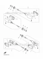 CLIGNOTANT pour Yamaha YB 2022