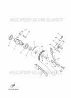 ARBRE A CAMES / CHAINE DE DISTRIBUTION pour Yamaha YB 2022