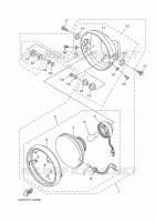 PHARE  pour Yamaha YB 2022