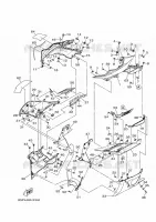 CARENAGE 1 pour Yamaha R25 2022