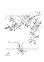 COUVERCLE LATERAL pour Yamaha R25 2022
