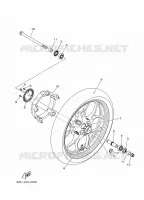 ROUE AVANT pour Yamaha R25 2022