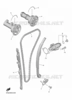 ARBRE A CAMES / CHAINE DE DISTRIBUTION pour Yamaha YZF 2022