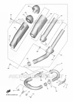 ECHAPPEMENT pour Yamaha YZF 2022