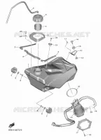 RESERVOIR A CARBURANT pour Yamaha YZF 2022