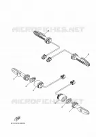 CLIGNOTANT pour Yamaha R25 2022