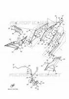 COUVERCLE LATERAL pour Yamaha R25 2022