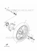 ROUE AVANT pour Yamaha R25 2022