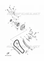 ARBRE A CAMES / CHAINE DE DISTRIBUTION pour Yamaha R125 2022