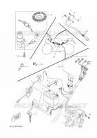 PARTIE ELECTRIQUE 1 pour Yamaha R125 2022
