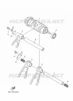 BARILLET DE SELECTION / FOURCHETTES pour Yamaha MT 2022