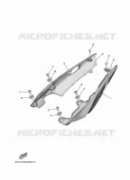 COUVERCLE LATERAL pour Yamaha MT 2022