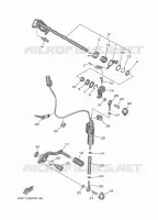 AXE DE SELECTEUR / PEDALE pour Yamaha MT 2022