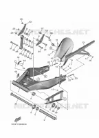 BRAS ARRIERE pour Yamaha MT 2022