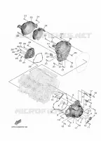 CARTER   MOTEUR 1 pour Yamaha MT 2022