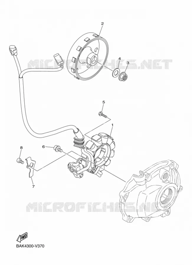 ALLUMAGE Yamaha MOTO 250 2022 WRF  WR250F