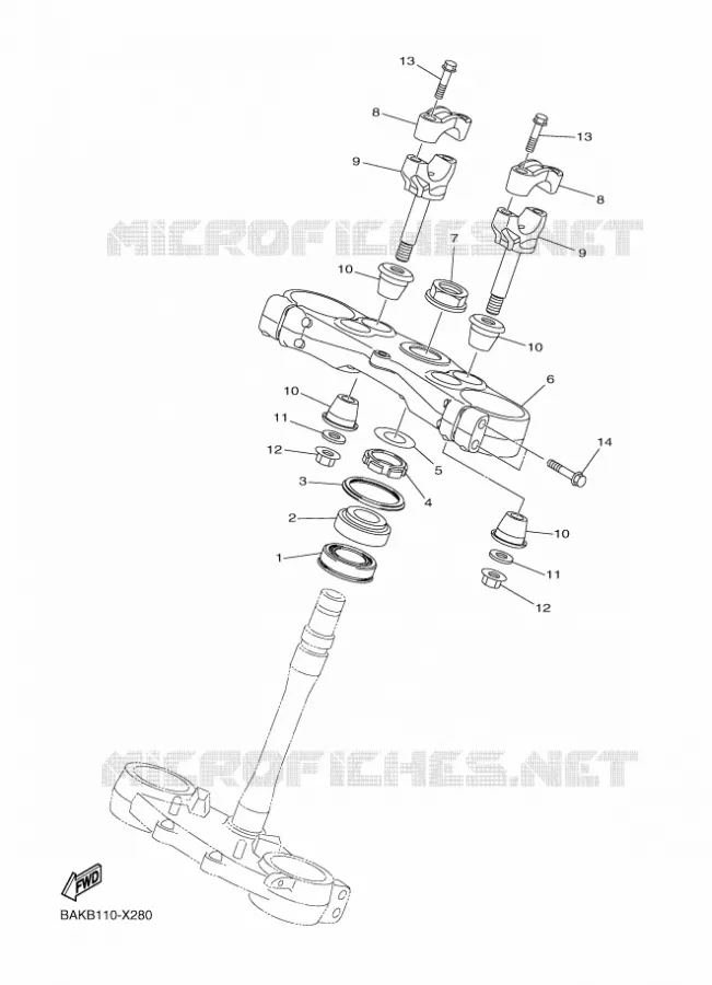 DIRECTION Yamaha MOTO 250 2022 WRF  WR250F