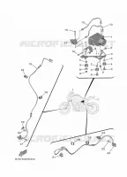 PARTIE ELECTRIQUE 3 pour Yamaha MT 2022