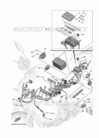 PARTIE ELECTRIQUE 1 pour Yamaha MT 2022
