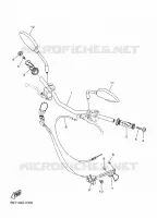 GUIDON ET CABLES pour Yamaha MT 2022