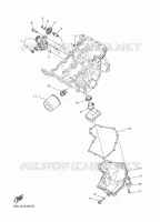 POMPE A HUILE pour Yamaha MT 2022