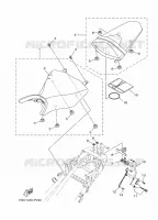SELLE pour Yamaha MT 2022