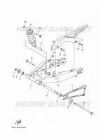 BRAS OSCILLANT / AMORTISSEUR pour Yamaha MT 2022