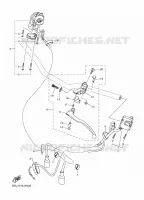 COMMODO / LEVIER pour Yamaha MT 2022