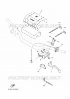 COMMODO / LEVIER pour Yamaha YZ 2022