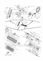 KIT PIECES D'ENTRETIEN pour Yamaha YZ 2022