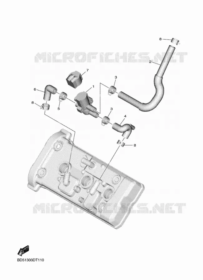 SYSTÈME D'ADMISSION D'AIR AIS Yamaha MOTO 900 2018 NIKEN  MXT850