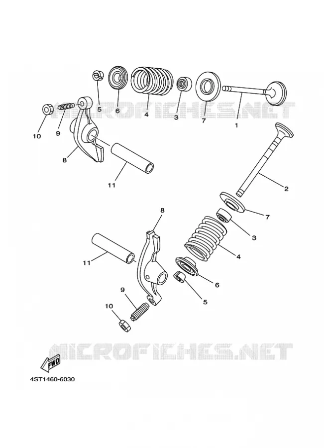SOUPAPE Yamaha MOTO 110 2022 TTR  TT-R110E