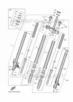 FOURCHE pour Yamaha MT 2022