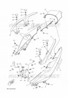 COUVERCLE LATERAL pour Yamaha XMAX 2022