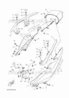 COUVERCLE LATERAL pour Yamaha XMAX 2022
