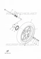 ROUE AVANT pour Yamaha NMAX 2022