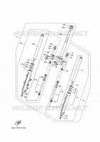 FOURCHE pour Yamaha NMAX 2022