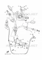 GUIDON ET CABLES pour Yamaha NMAX 2022