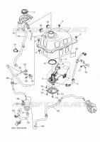 RESERVOIR A ESSENCE pour Yamaha NMAX 2022