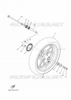ROUE AVANT pour Yamaha NMAX 2022