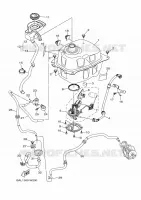 RESERVOIR A ESSENCE pour Yamaha NMAX 2022