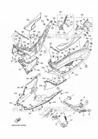 SUPPORT / REPOSE PIEDS pour Yamaha NMAX 2022
