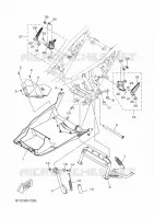 SUPPORT / REPOSE PIEDS pour Yamaha XMAX 2022