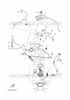 RESERVOIR A ESSENCE pour Yamaha XMAX 2022