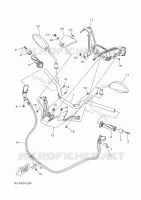 GUIDON ET CABLES pour Yamaha XMAX 2022