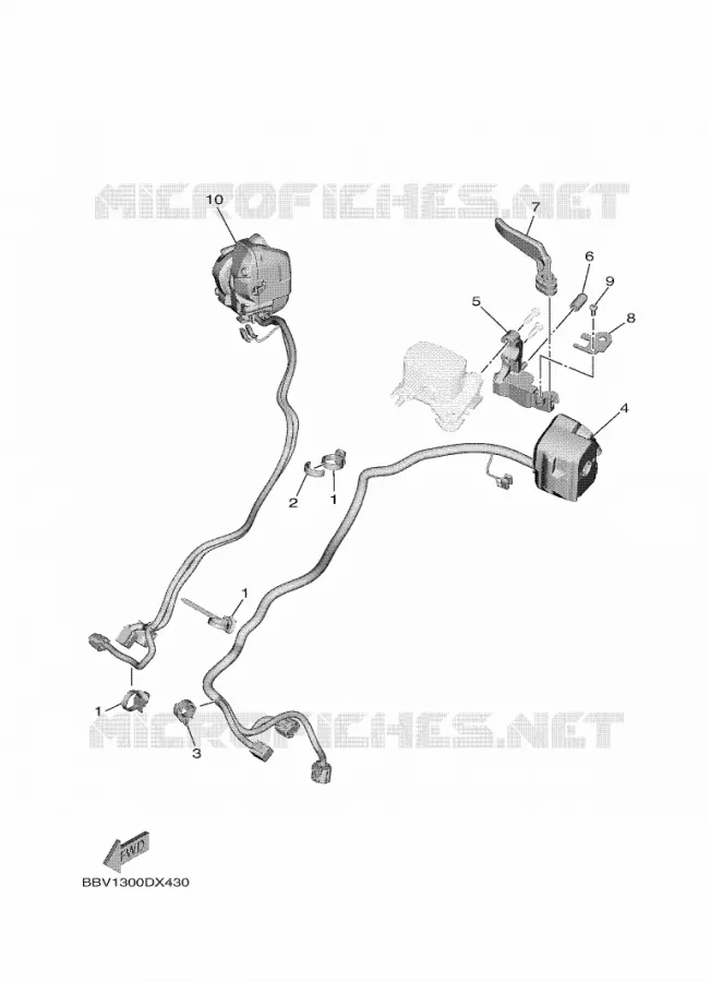 COMMODO / LEVIER Yamaha SCOOTER 560 2022 TMAX  XP560