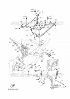 SUPPORT / REPOSE PIEDS pour Yamaha TRICITY 2022