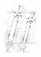 FOURCHE pour Yamaha TRICITY 2022