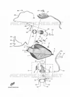 RESERVOIR A ESSENCE pour Yamaha TRICITY 2022