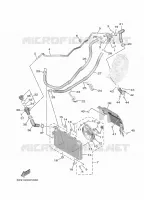RADIATEUR / DURITES pour Yamaha TRICITY 2022